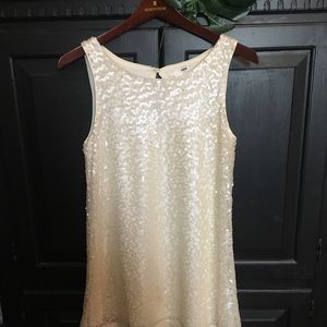 Sequin Tank Top Formal Dress